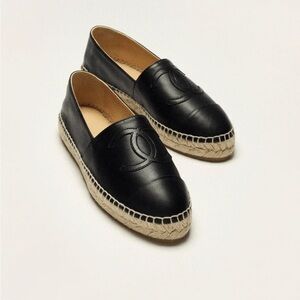 Chanel Lambskin Espadrilles